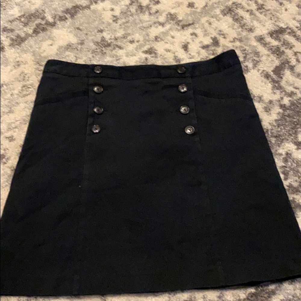 GAP black A-line Skirt